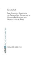Time-Dependent Behavior of the Particle Size Distribution in Fluidized Bed Systems with Recirculation of Solids