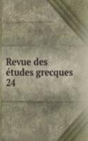 Revue des etudes grecques