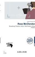 Rose McClendon: (English)