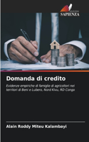 Domanda di credito