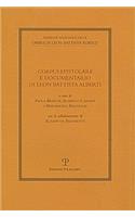 Corpus Epistolare E Documentario Di Leon Battista Alberti