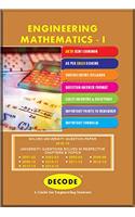 Decode Engineering Mathematics-I for AKTU ( Sem-I Common CBCS Scheme 2015 )