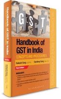 Handbook of GST in India: Concepts and Procedures-3rd Edition