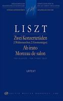 Two Concert Studies, Ab irato, Morceau de salon (Gnomenreigen, Waldesrauschen)