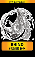 Rhino Coloring Book: Amazing Stress Relieving Designs