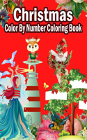 Christmas Color By Number Coloring Book