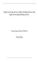 Light receiving device, light emitting device and light receiving/emitting device: United States Patent 9980336