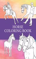 Horse Coloring Book