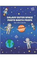 Galaxy Outer Space Photo Booth Props