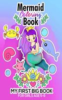 Mermaid coloring book for girls age 5-9
