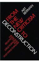 From the New Criticism to Deconstruction