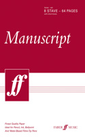 64-page A4 Manuscript Pad, Guitar Tab