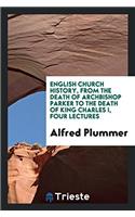 English Church History