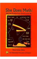 She Does Math!: Real-Life Problems from Women on the Job(Classroom Resource Materials)