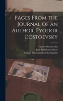 Pages From the Journal of an Author, Fyodor Dostoevsky