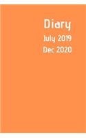 Diary July 2019 Dec 2020