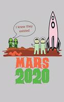 I Knew They Existed Mars 2020
