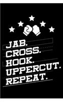 Jab. Cross. Hook. Uppercut. Repeat.