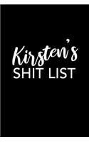 Kirsten's Shit List