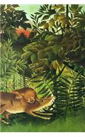 A Lion Devouring Its Prey by Henri Rousseau Journal