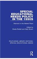 Special Educational Needs Policy in the 1990s