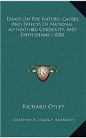 Essays On The Nature, Causes And Effects Of National Antipathies, Credulity, And Enthusiams (1828)