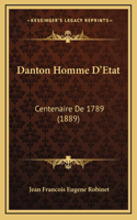 Danton Homme D'Etat