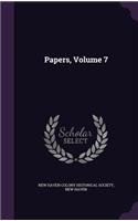 Papers, Volume 7