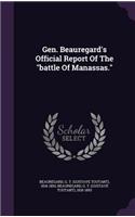 Gen. Beauregard's Official Report Of The 