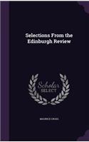 Selections From the Edinburgh Review: (English)
