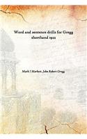 Word and Sentence Drills for Gregg Shorthand