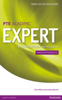 Expert Pearson Test of English Academic B1 Coursebook and Myenglishlab Pack