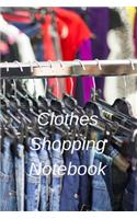 Clothes Shopping Notebook