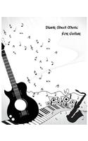 Blank Sheet Music for Guitar