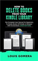 How to Delete Books from Your Kindle Library