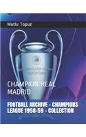 Football Archive - Champions League 1958-59 - Collection