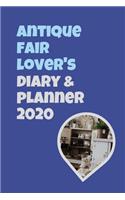 Antique Fair Lover's Diary & Planner 2020
