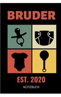 Bruder Est. 2020 Notizbuch