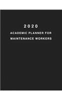 2020 Academic Planner For Maintenance Workers