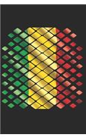 Mali Notebook: Mali Notebook - college book - diary - journal - booklet - memo - composition book - 120 sheets - Dot Grid paper 6x9 inch
