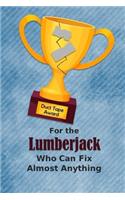 For the Lumberjack Who Can Fix Almost Anything - Duct Tape Award: Employee Appreciation Journal and Gift Idea