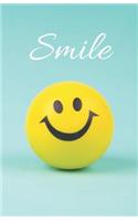 Smile Dot Grid Notebook: Journal Dotted Grid A5 size (5.5 x 8.5)