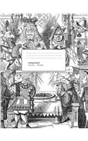 Alice in Wonderland Courtroom Composition Book