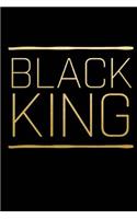 Black King 6x 9 200 Wide Ruled Journal, Lined Notebook: (3 Nubian Journals)