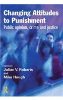 Changing Attitudes to Punishment