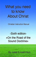 What you need to know about Christ