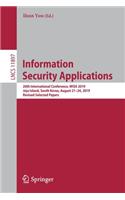 Information Security Applications