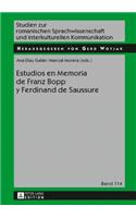 Estudios en Memoria de Franz Bopp y Ferdinand de Saussure