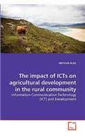 impact of ICTs on agricultural development in the rural community