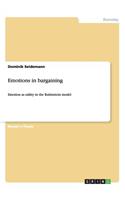 Emotions in bargaining